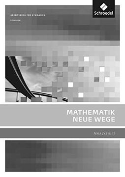 portada Mathematik Neue Wege Arbeitsbuch für Gymnasien Lösungen (en Alemán)