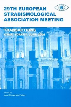 portada 29th european strabismological associaton meeting transactions izmir, turkey, june 1-4, 2004 (en Inglés)