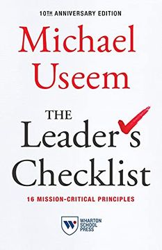 portada The Leader'S Checklist,10Th Anniversary Edition: 16 Mission-Critical Principles 