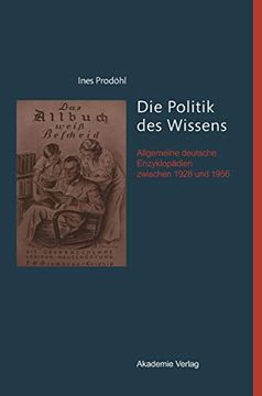 portada Die Politik des Wissens (in German)