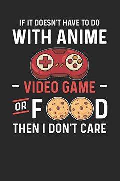 portada Not: Anime Videogame Food 6x9 dot Grid 120 Pages 