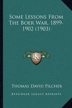 portada some lessons from the boer war, 1899-1902 (1903) (en Inglés)