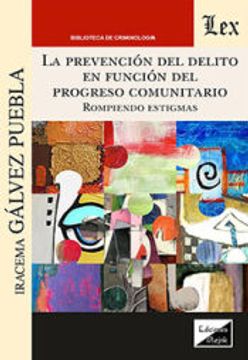 portada Prevencion del Delito en Funcion del Progreso Comunitario (in Spanish)