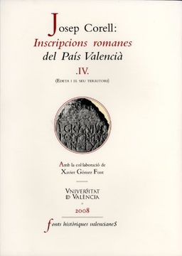 josep corell:inscripcions romanes iv del pais valencia