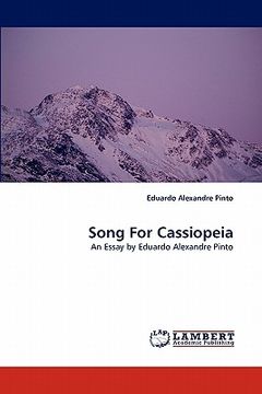 portada song for cassiopeia (en Inglés)