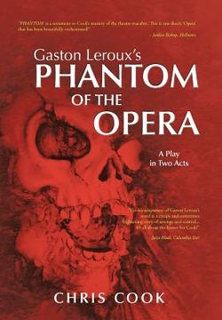 portada gaston leroux's phantom of the opera: a play in two acts (en Inglés)