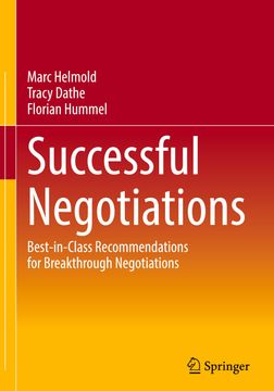 portada Successful Negotiations: Best-In-Class Recommendations for Breakthrough Negotiations (in English)