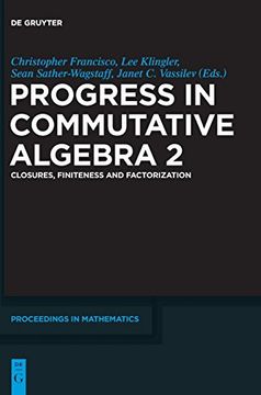 portada Progress in Commutative Algebra 2 