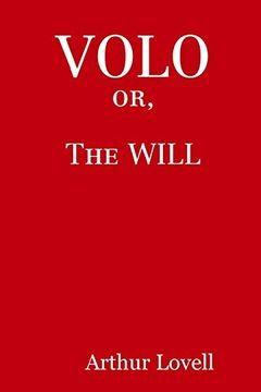 portada Volo, or the Will (en Inglés)