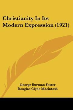 portada christianity in its modern expression (1921) (en Inglés)
