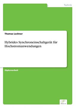 portada Hybrides Synchroneinschaltgerät für Hochstromanwendungen (German Edition)