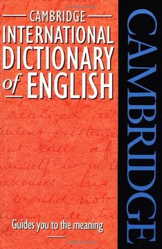 portada Cambridge International Dictionary of English 