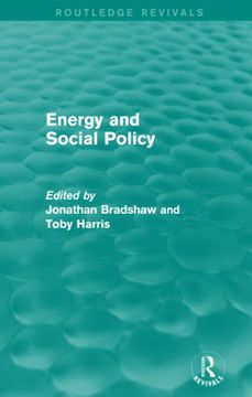 portada Energy and Social Policy (Routledge Revivals)