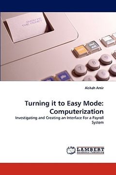 portada turning it to easy mode: computerization (en Inglés)