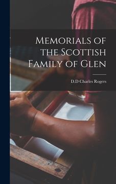 portada Memorials of the Scottish Family of Glen (en Inglés)