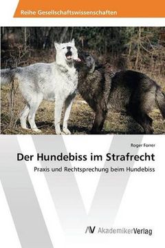 portada Der Hundebiss im Strafrecht (German Edition)