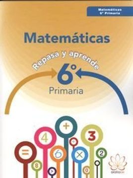 portada MATEMATICAS 6ºEP 16 REPASA Y APRENDE