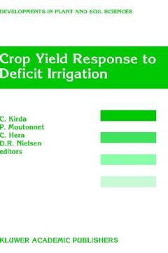 portada crop yield response to deficit irrigation: reports of an fao/iaea co-ordinated research program by using nuclear techniques