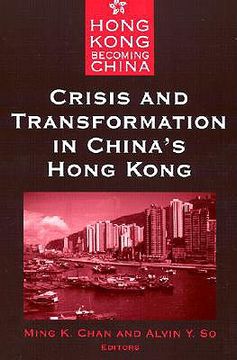 portada crisis and transformation in china's hong kong (en Inglés)