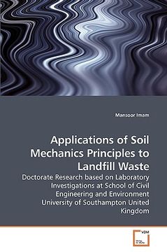 portada applications of soil mechanics principles to landfill waste