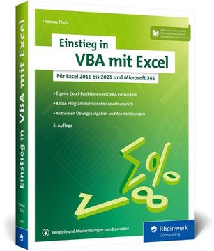 portada Einstieg in vba mit Excel (en Alemán)
