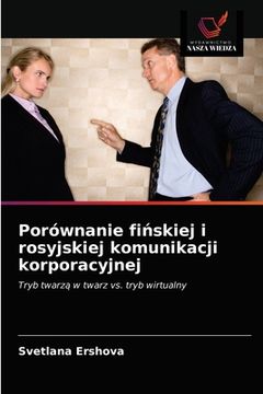 portada Porównanie fińskiej i rosyjskiej komunikacji korporacyjnej (en Polaco)