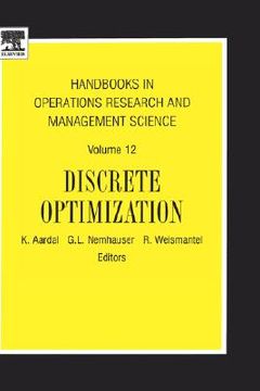 portada discrete optimization (en Inglés)