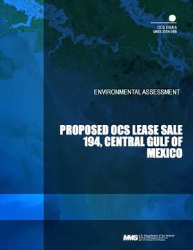 portada Proposed OCS Lease Sale 194, Central Gulf of Mexico (en Inglés)