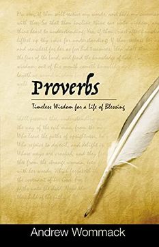 portada Proverbs: Timeless Wisdom for a Life of Blessing (en Inglés)