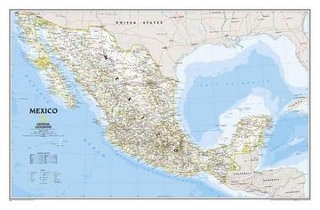 portada Mexico Classic [Laminated] (National Geographic Reference Map)