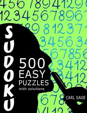 portada Sudoku 500 Easy Puzzles With Solutions (en Inglés)