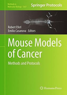 portada Mouse Models of Cancer: Methods and Protocols (Methods in Molecular Biology)