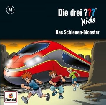 portada Die Drei?   Kids 74: Das Schienen-Monster
