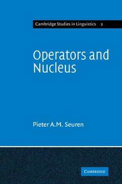portada Operators and Nucleus Paperback (Cambridge Studies in Linguistics) (en Inglés)