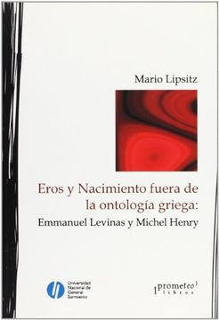 portada Eros y Nacimiento Fuera de la Ontologia Griega (in Spanish)