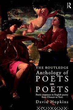 portada routledge anthology of poets on poets (en Inglés)