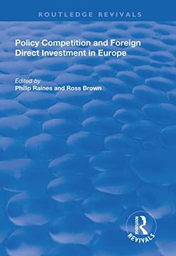 portada Policy Competition and Foreign Direct Investment in Europe (en Inglés)