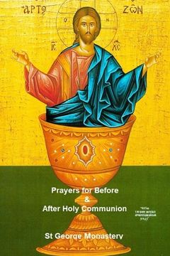 portada Prayers for Before and After Holy Communion: Orthodox Spirituality (en Inglés)