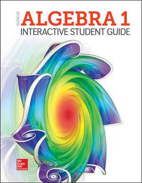 portada Algebra 1 2018, Interactive Student Guide