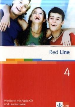 portada Red Line. Unterrichtswerk für Realschulen. Schülerbuch 8. Schuljahr. Workbook mit Audio-Cd und Lernsoftware: Bd 4 (en Inglés)