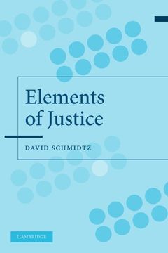 portada The Elements of Justice (en Inglés)