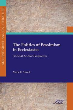 portada the politics of pessimism in ecclesiastes