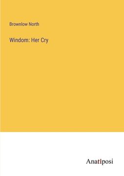 portada Windom: Her Cry (en Inglés)