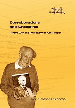 portada corroborations and criticisms. forays with the philosophy of karl popper (in English)