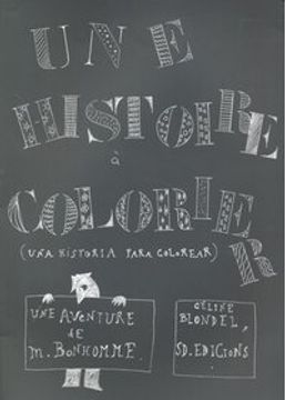 portada Une Histoire a colorier (Quaderns)