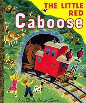portada Lgb the Little red Caboose (Little Golden Books) (en Inglés)