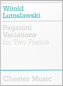 portada paganini variations for two pianos (en Inglés)