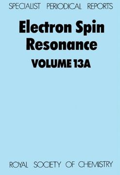 portada Electron Spin Resonance: Volume 13a (in English)