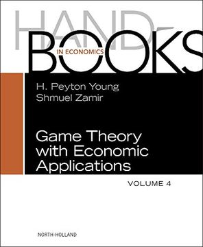 portada Handbook of Game Theory, Volume 4 (Handbooks in Economics) (en Inglés)