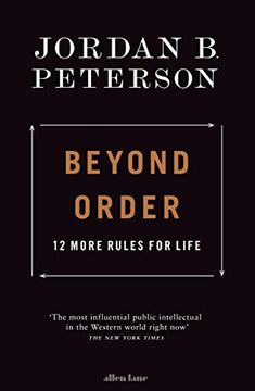 portada Beyond Order: 12 More Rules for Life (libro en Inglés)